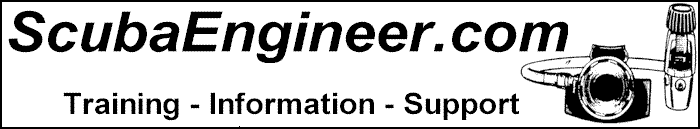 link image to scuba engineer.com. Training for scuba technicians and engineers who wish to qualify to work in the dive industry