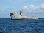 HTMS Kut at anchor